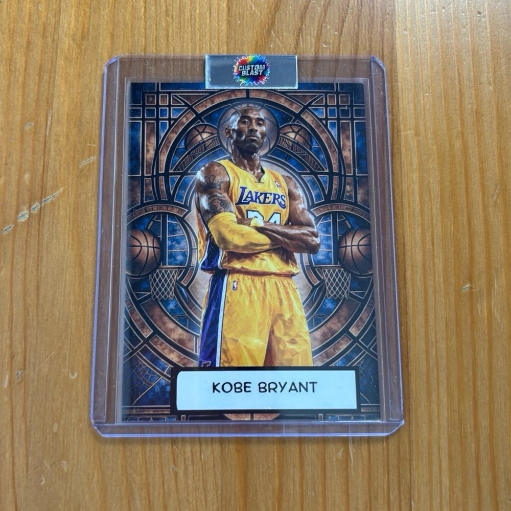 Custom Blast Kobe Bryant Los Angeles Lakers Basketball Trading Card SG-14 NM